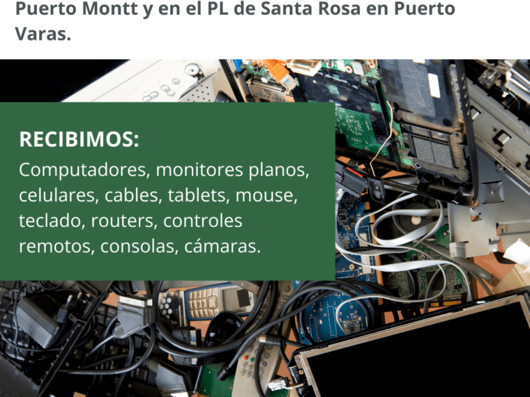 ¡Ahora también recibimos residuos electrónicos!
