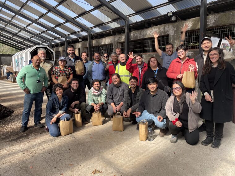 Última visita de la Gira Lidera lleva a municipios de Llanquihue a conocer experiencias de gestión de orgánicos en Valdivia